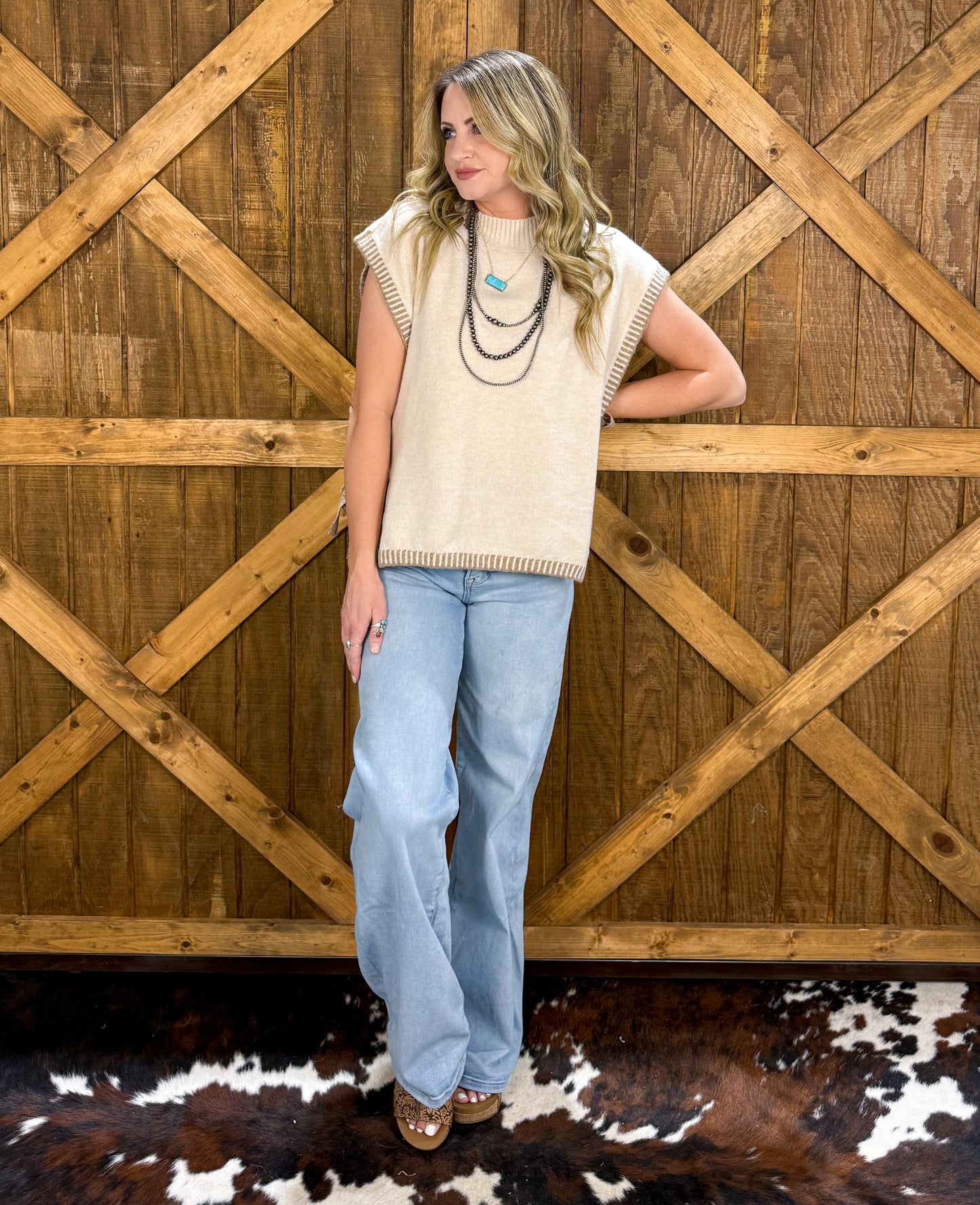 Let It Snow Sweater Top