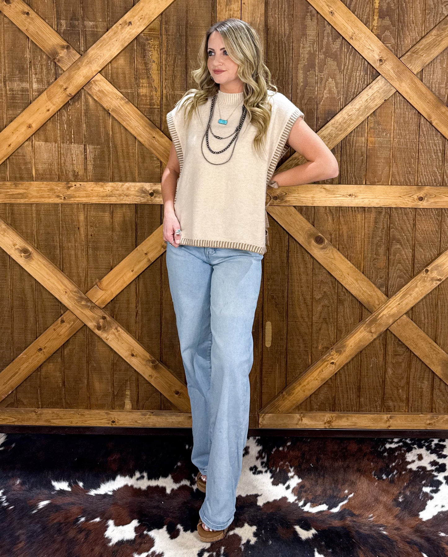 Let It Snow Sweater Top