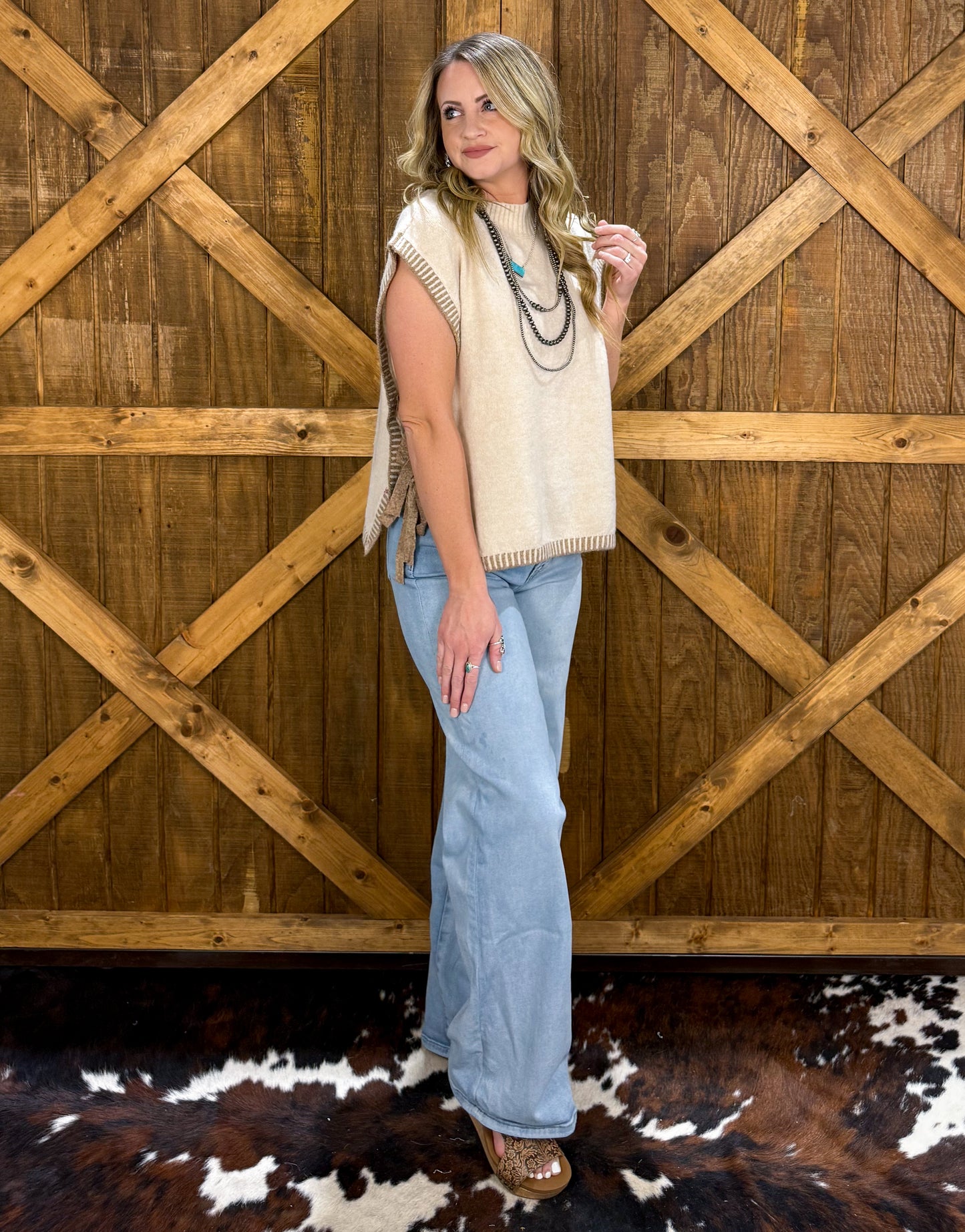 Let It Snow Sweater Top