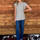 Striped Ruffle Top
