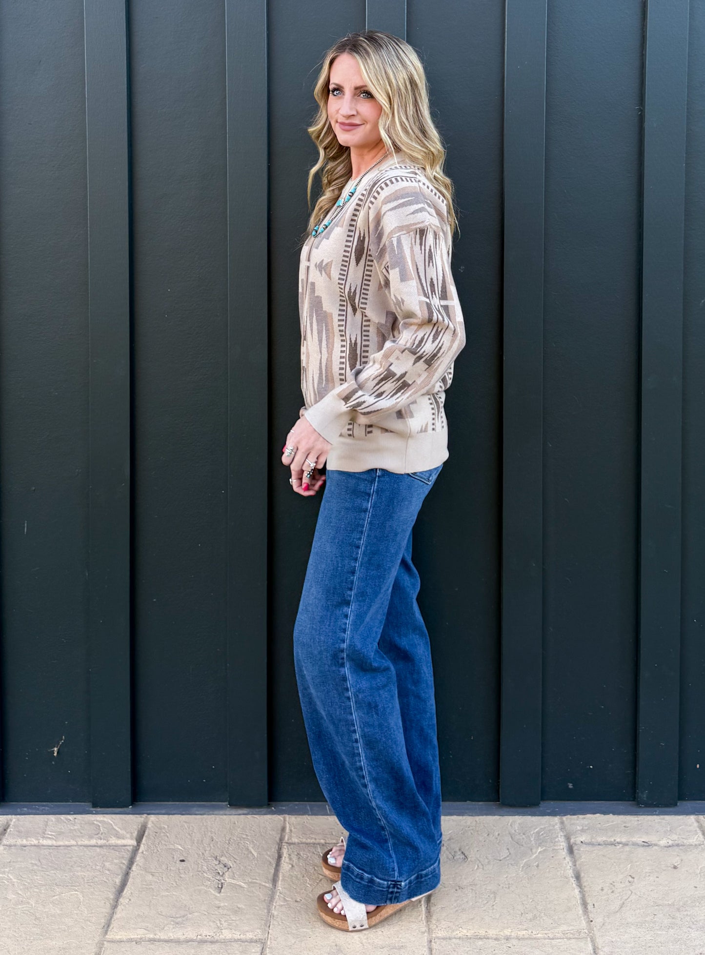 The Wyoming Aztec Sweater