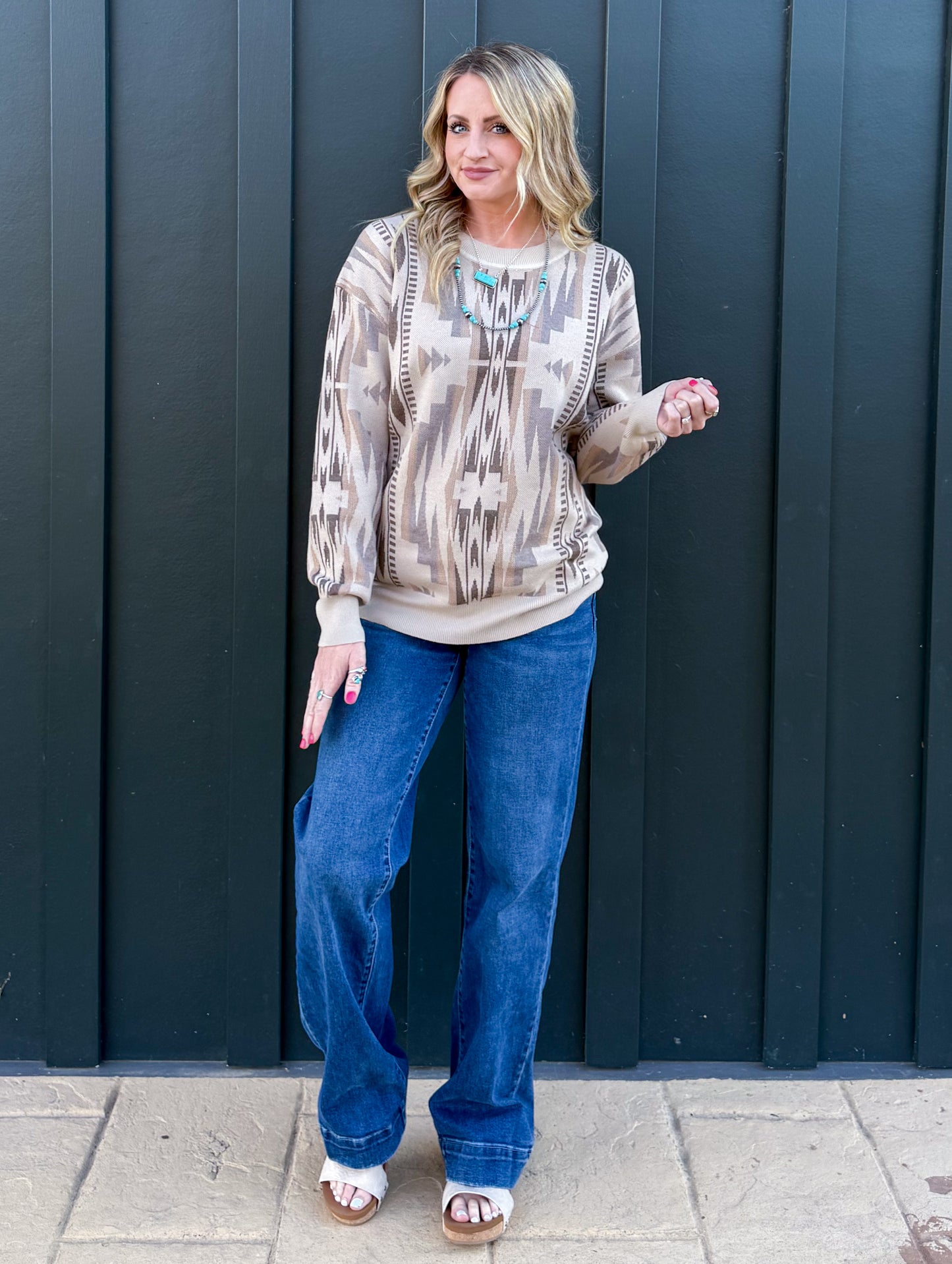 The Wyoming Aztec Sweater