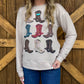 Spurs & Boots Long Sleeve