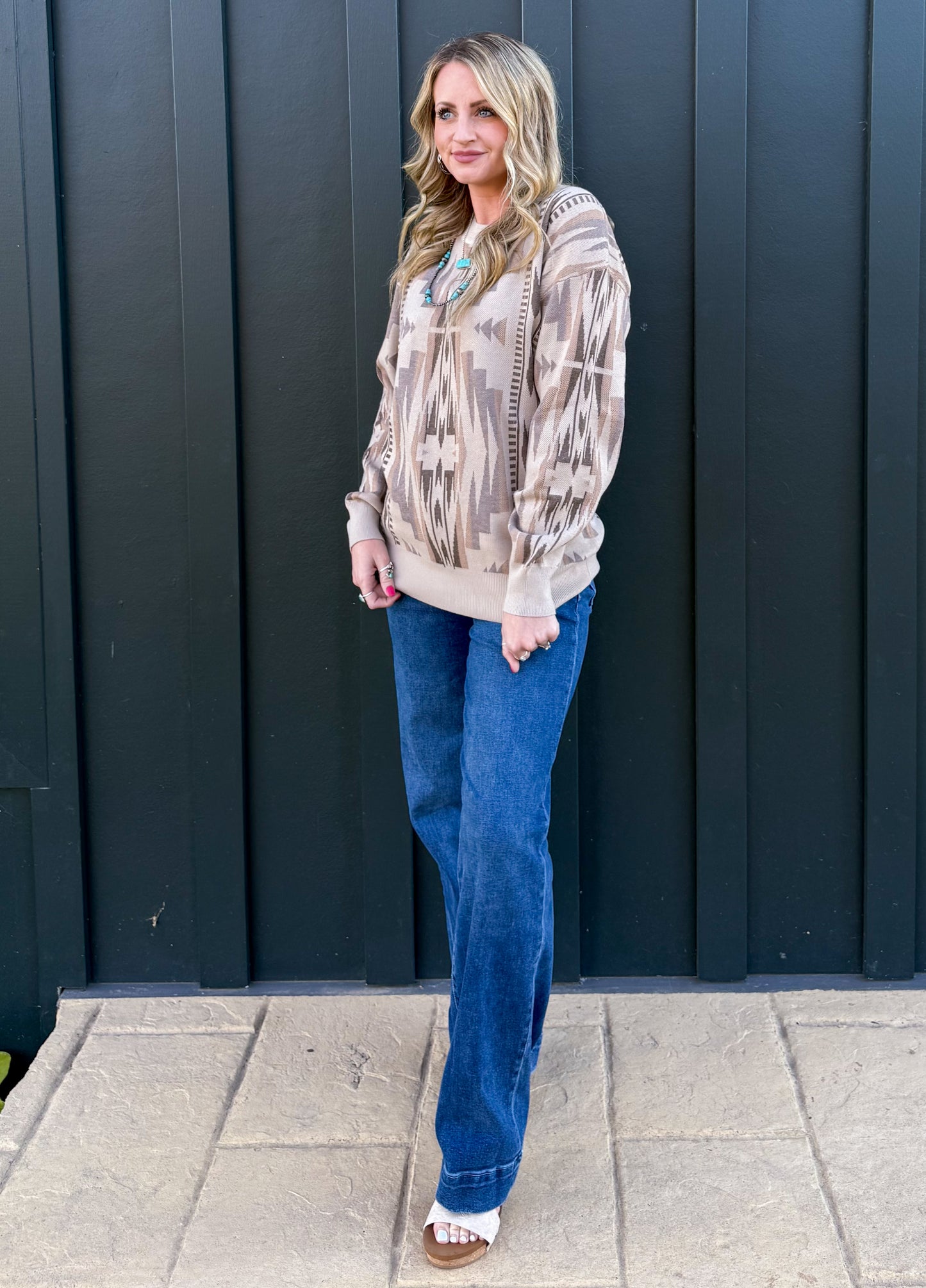 The Wyoming Aztec Sweater