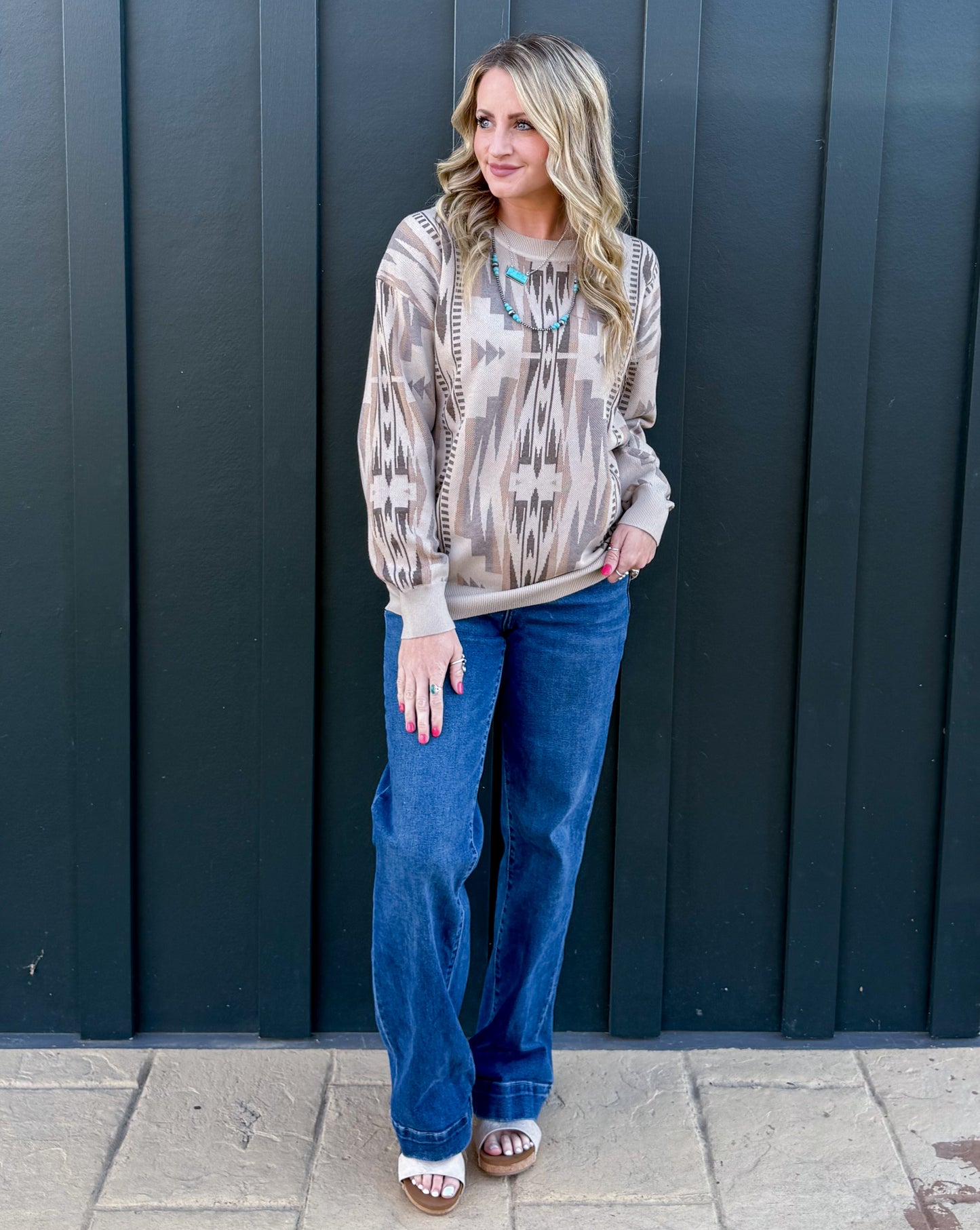 The Wyoming Aztec Sweater