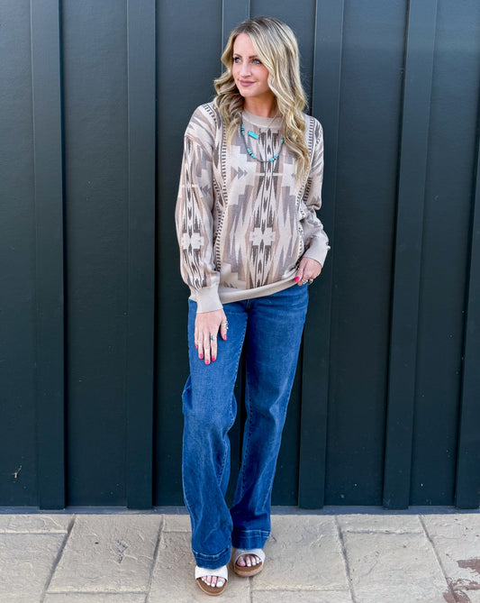 The Wyoming Aztec Sweater