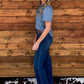 Cowgirl Pearl Snap Top *Blue