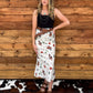 Old West Cowgirl Midi Skirt