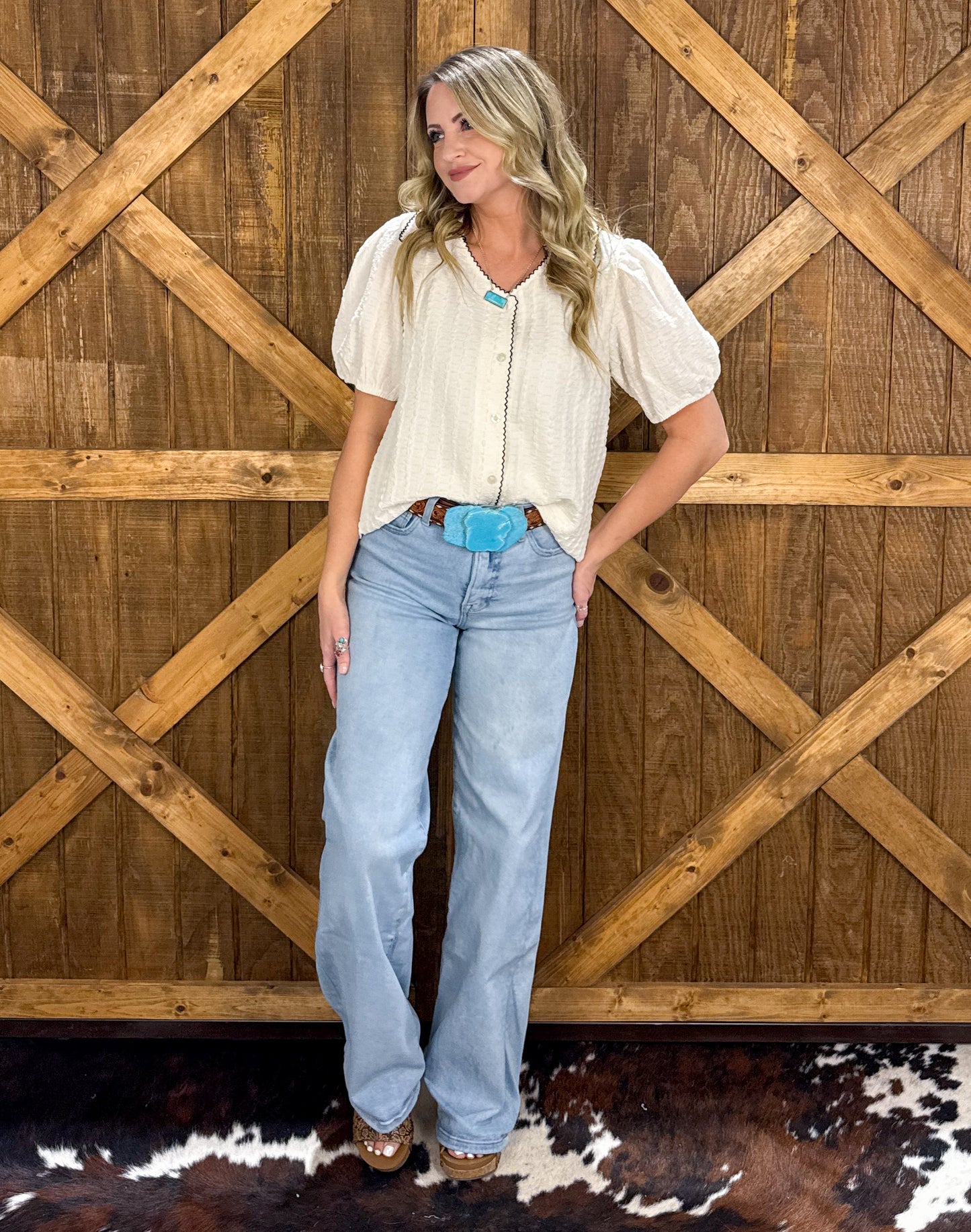 Classy Cowgirl Blouse