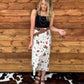 Old West Cowgirl Midi Skirt