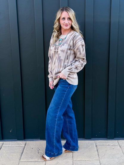 The Wyoming Aztec Sweater