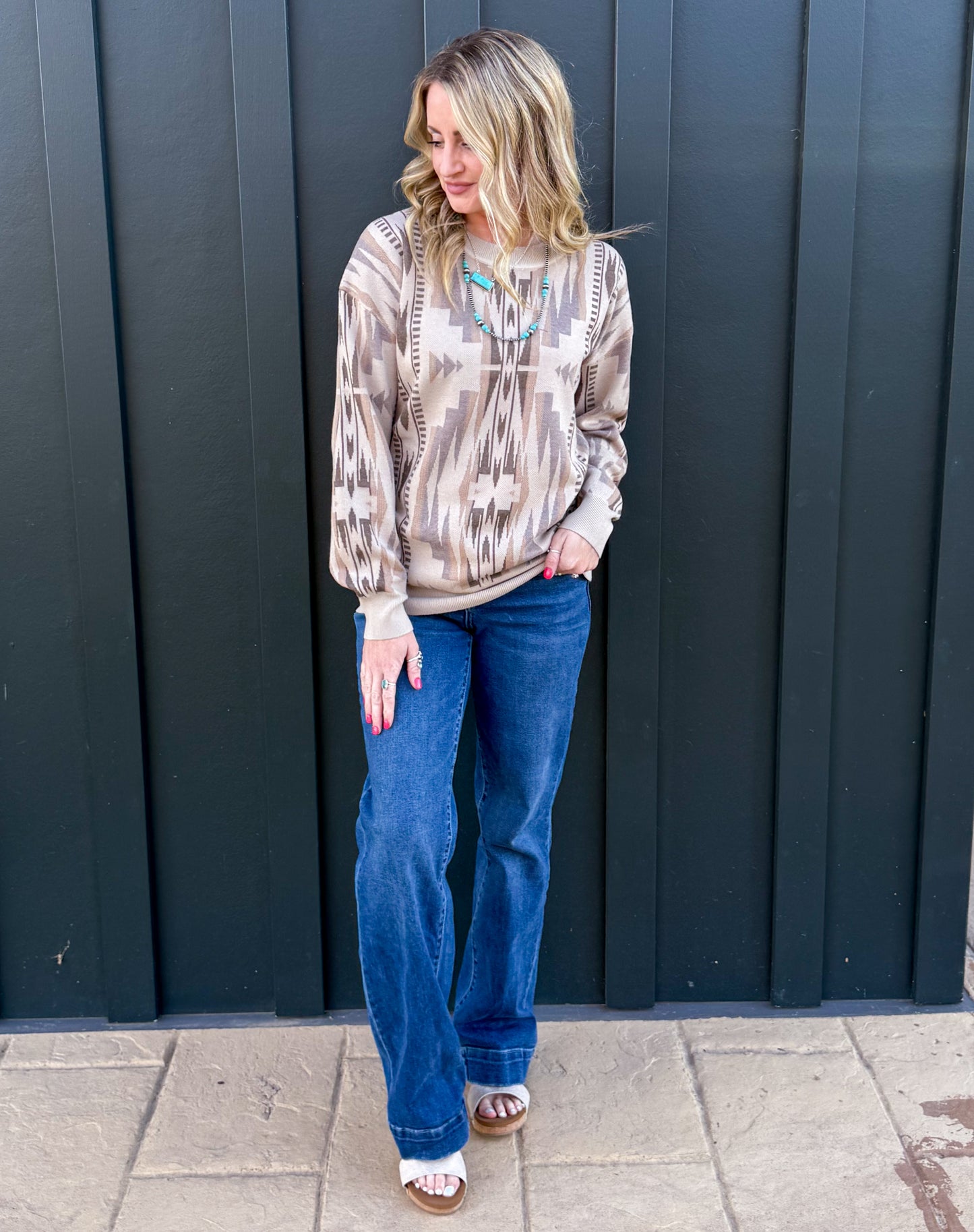 The Wyoming Aztec Sweater