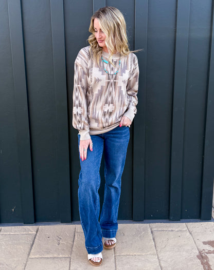 The Wyoming Aztec Sweater