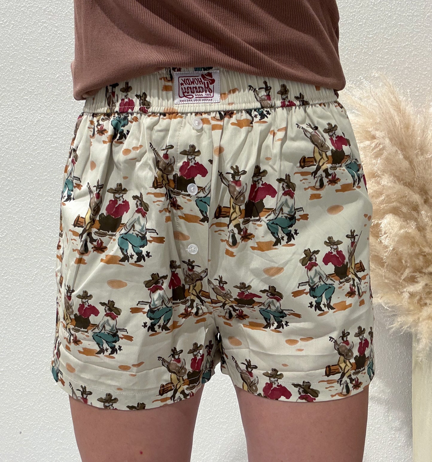 Cowboy Times Boxer Shorts