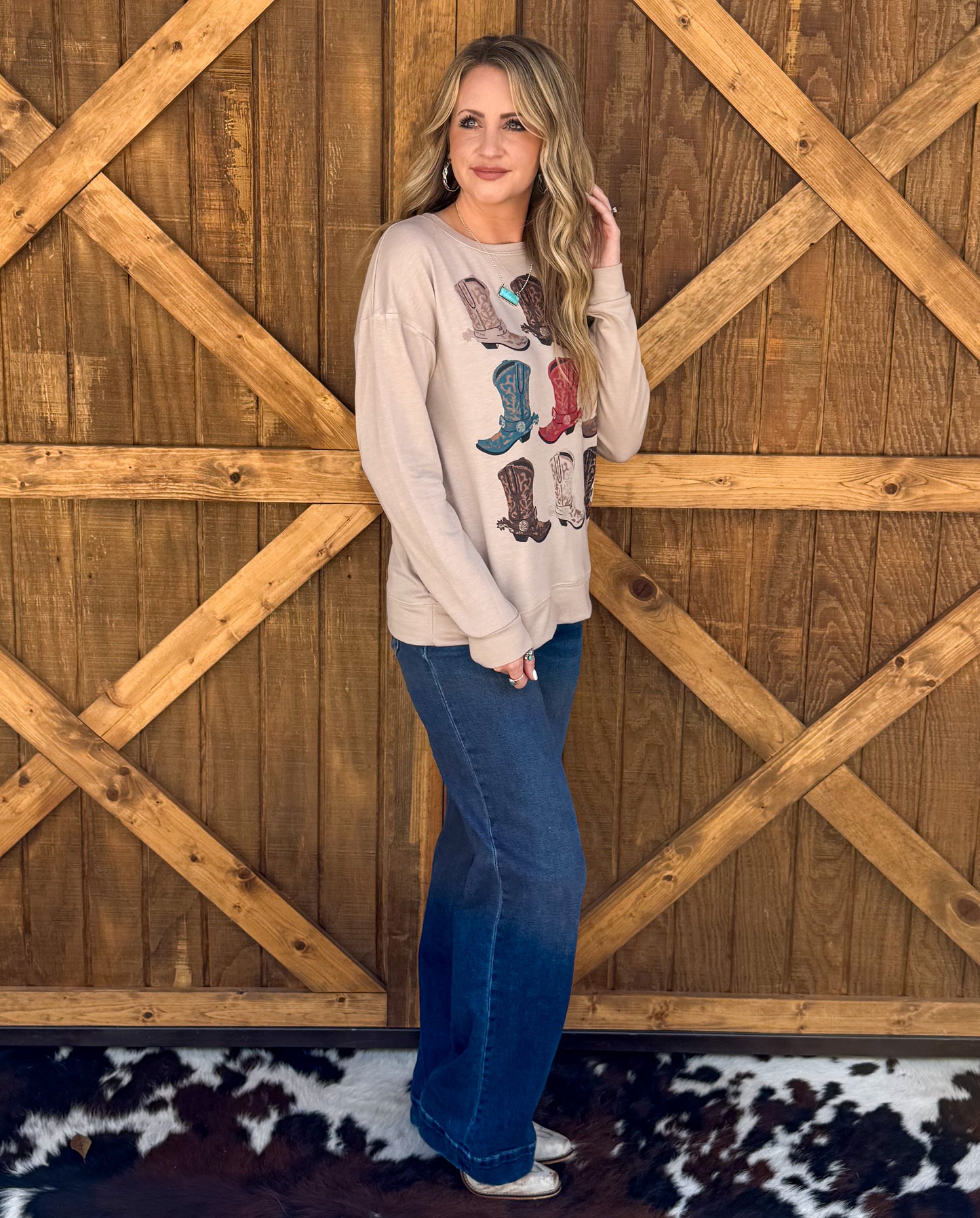 Spurs & Boots Long Sleeve