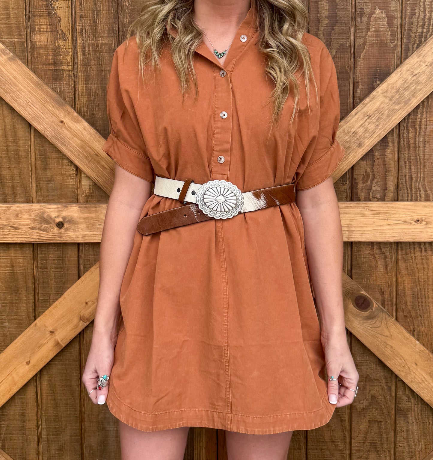 Western T-Shirt Dress