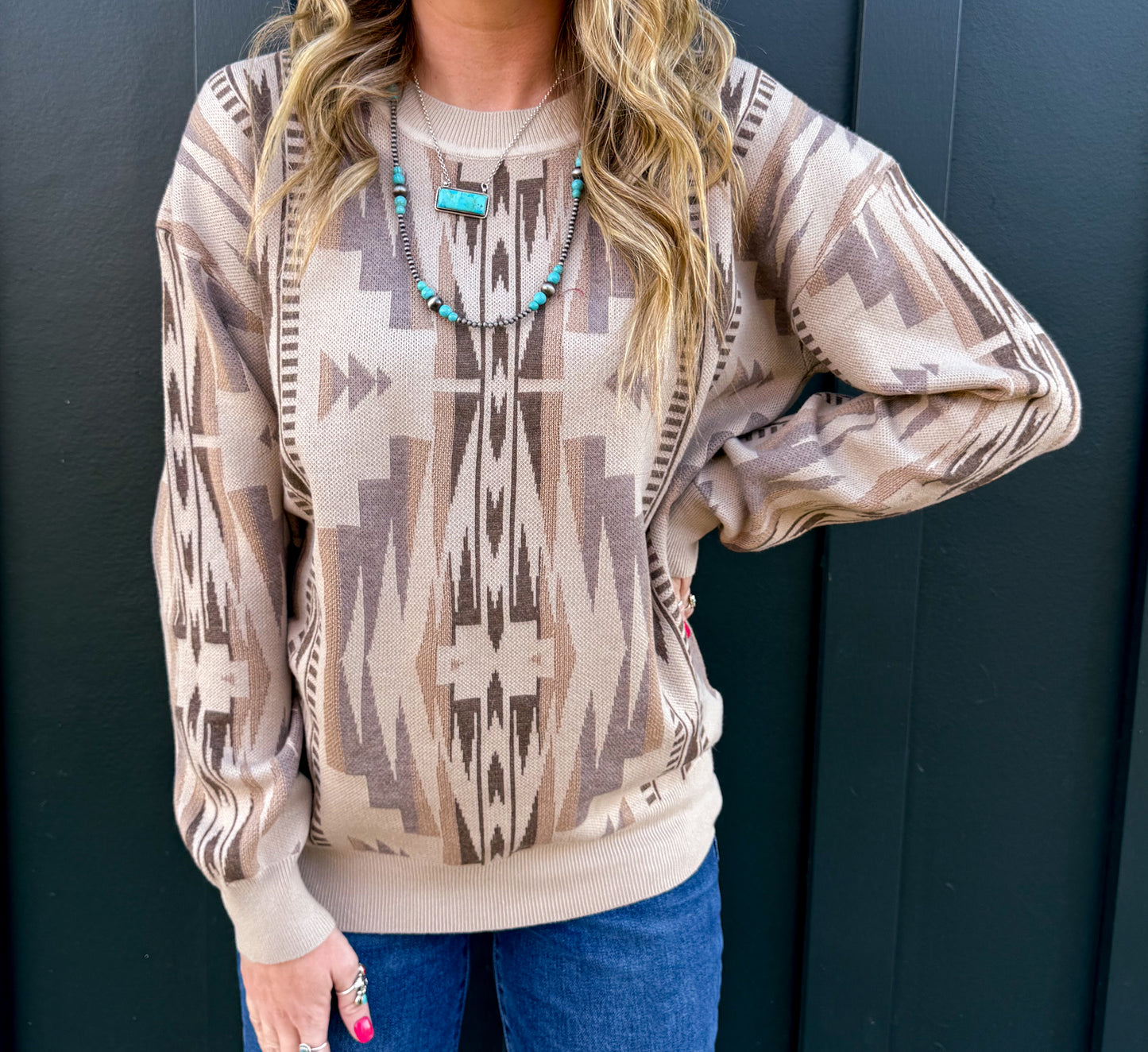 The Wyoming Aztec Sweater