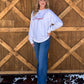 Cowgirl Embroidered Sweatshirt