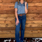 Cowgirl Pearl Snap Top *Blue
