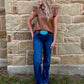 Saddle Faux Leather Tank