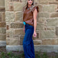 Saddle Faux Leather Tank