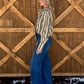 Miranda Striped Blouse *Grey