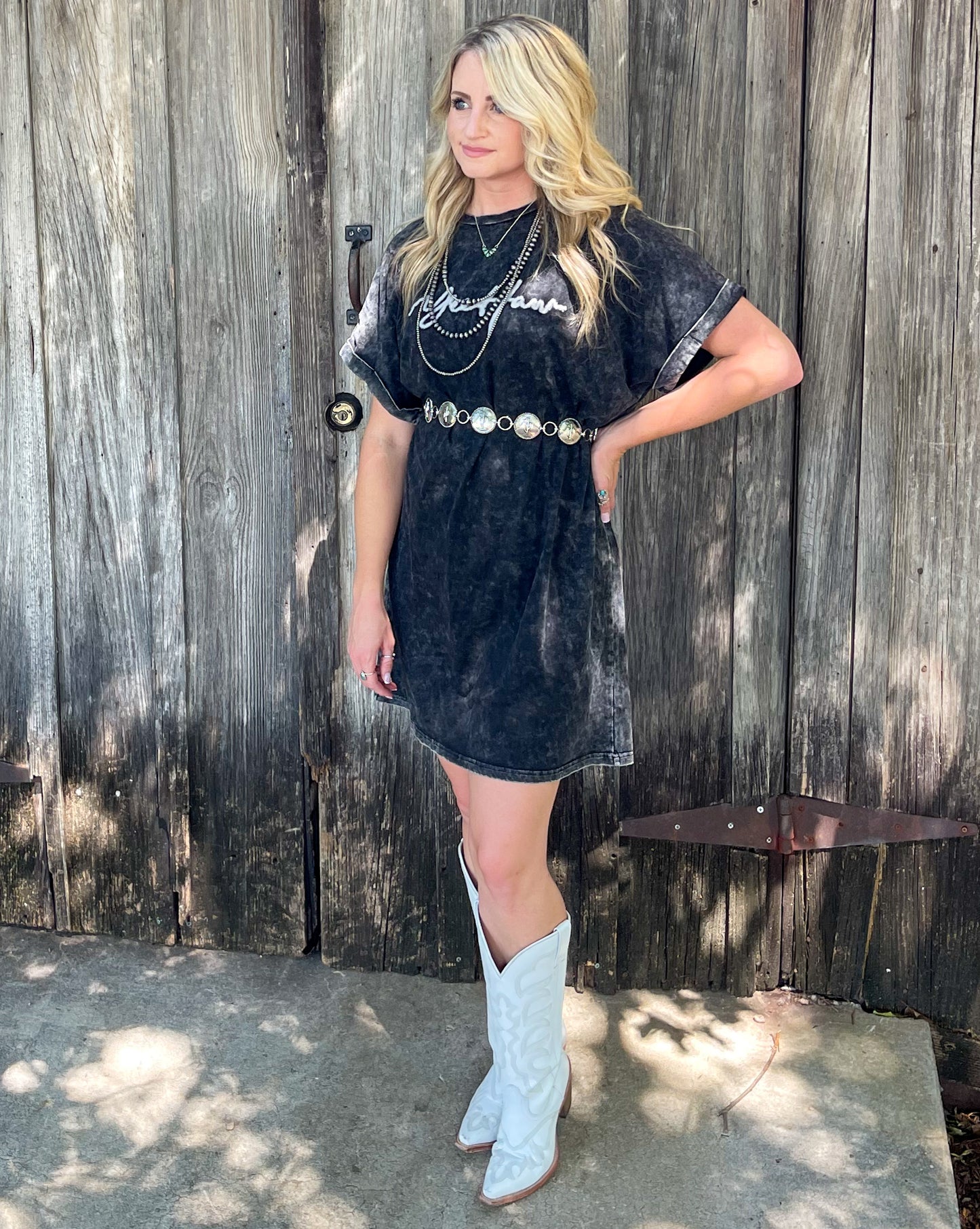 Yee-Haw T-Shirt Dress