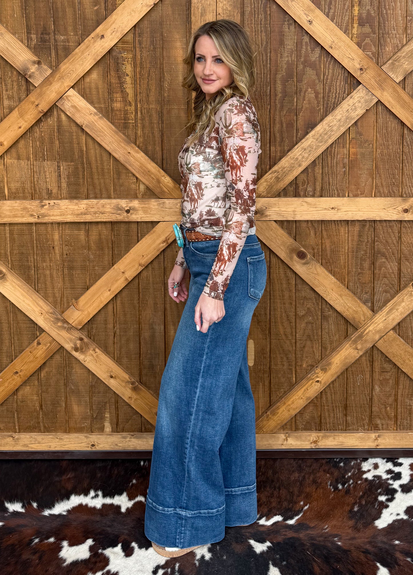 Original Cowboy Mesh Top