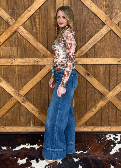 Original Cowboy Mesh Top