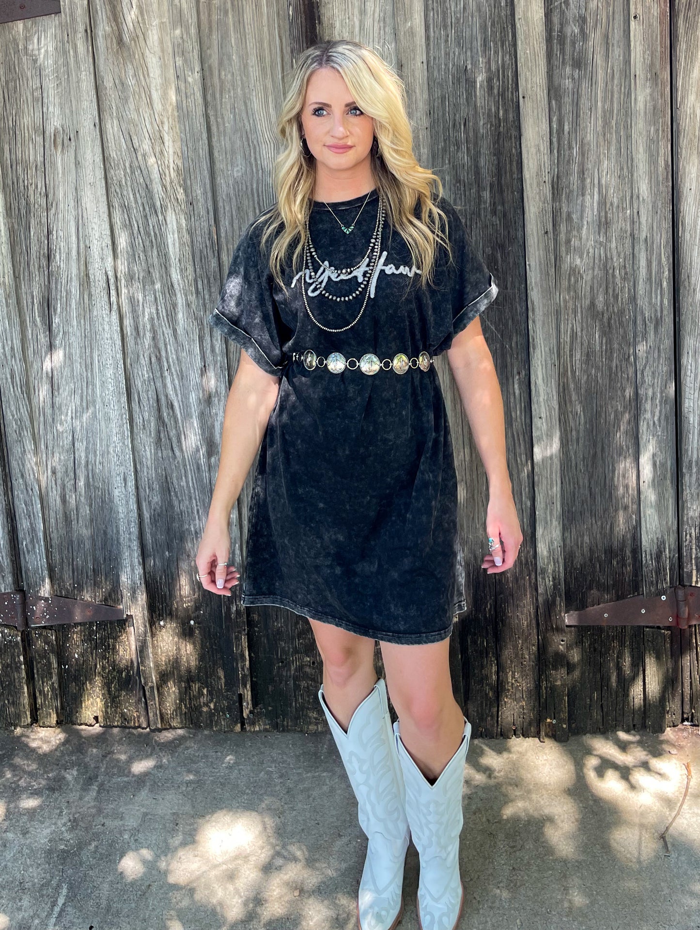 Yee-Haw T-Shirt Dress