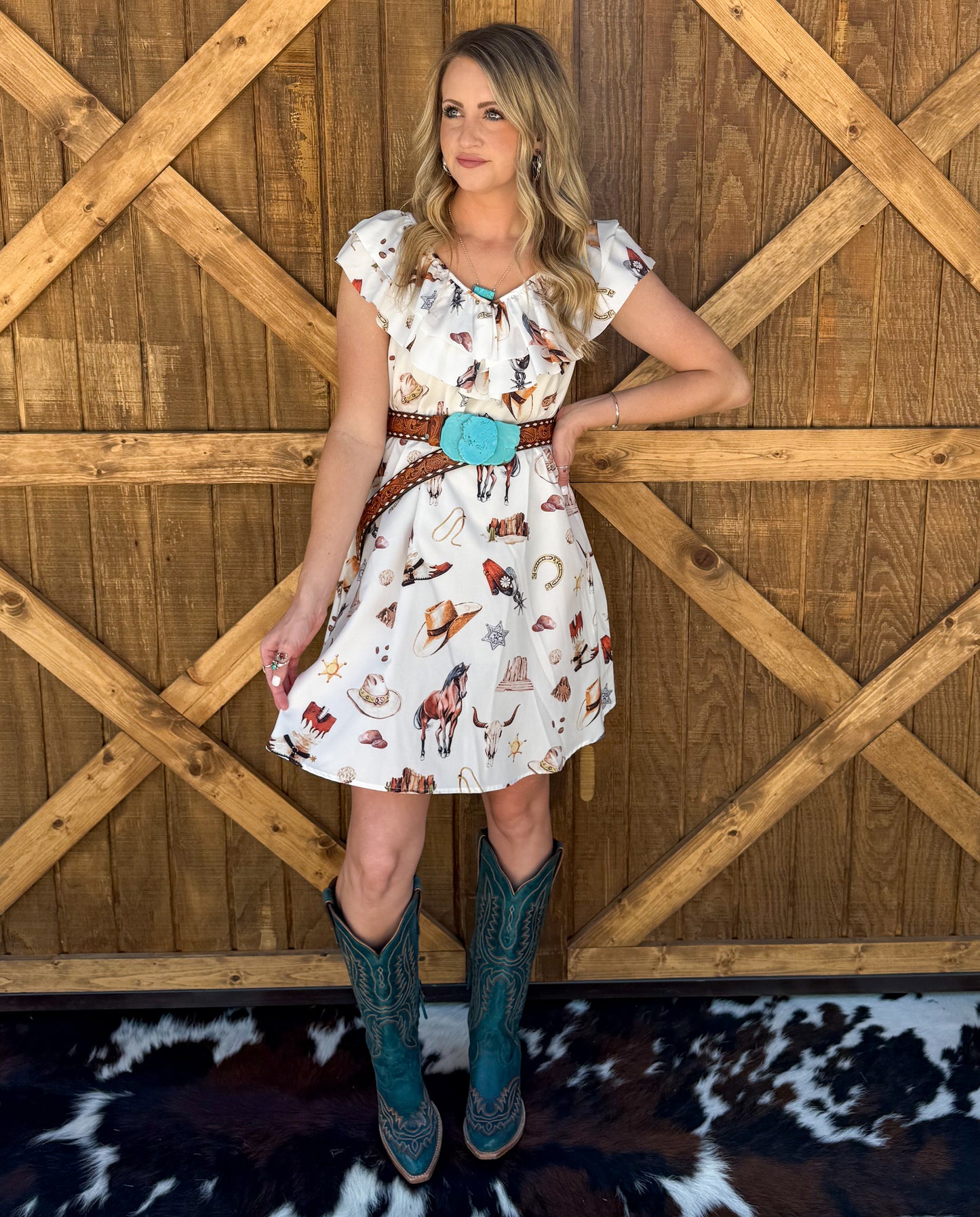 1923 Western Dress