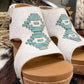 Hana Wedges *Turquoise