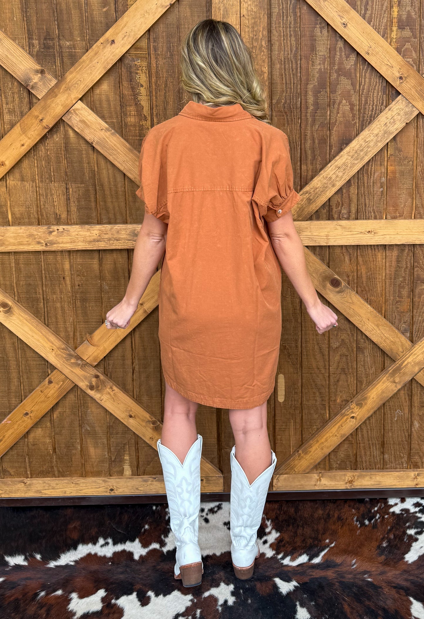 Western T-Shirt Dress