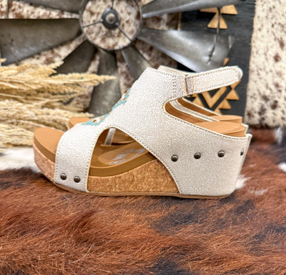 Hana Wedges *Turquoise