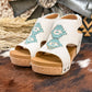 Hana Wedges *Turquoise