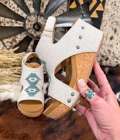 Hana Wedges *Turquoise
