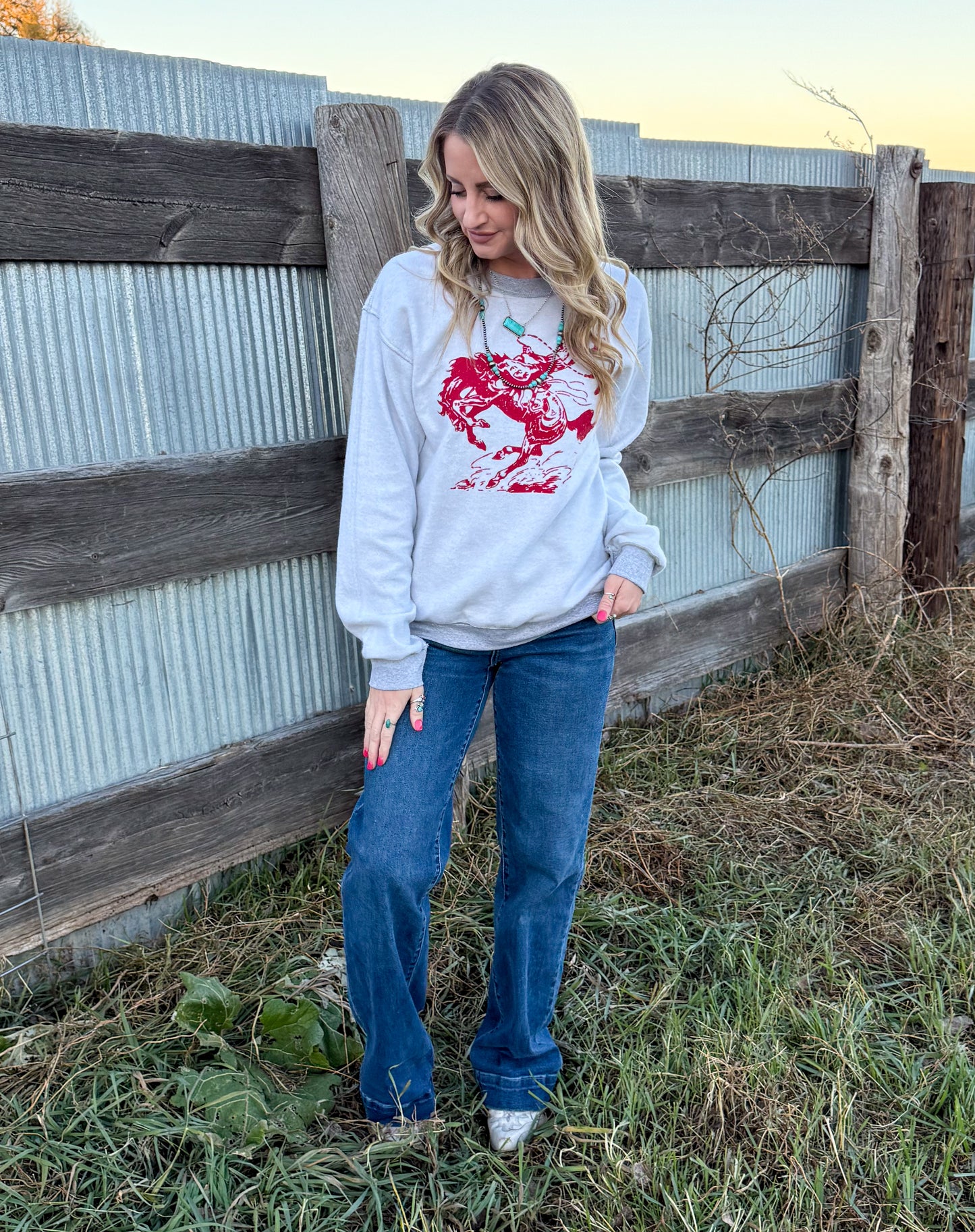 Inside-Out Buckaroo Sweatshirt