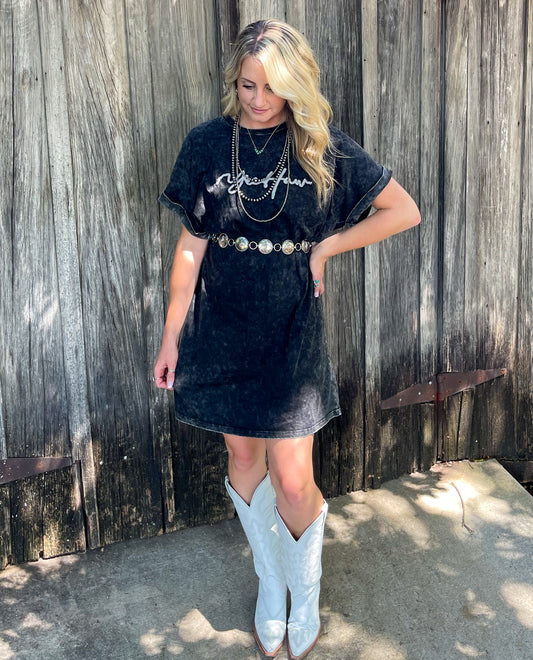 Yee-Haw T-Shirt Dress