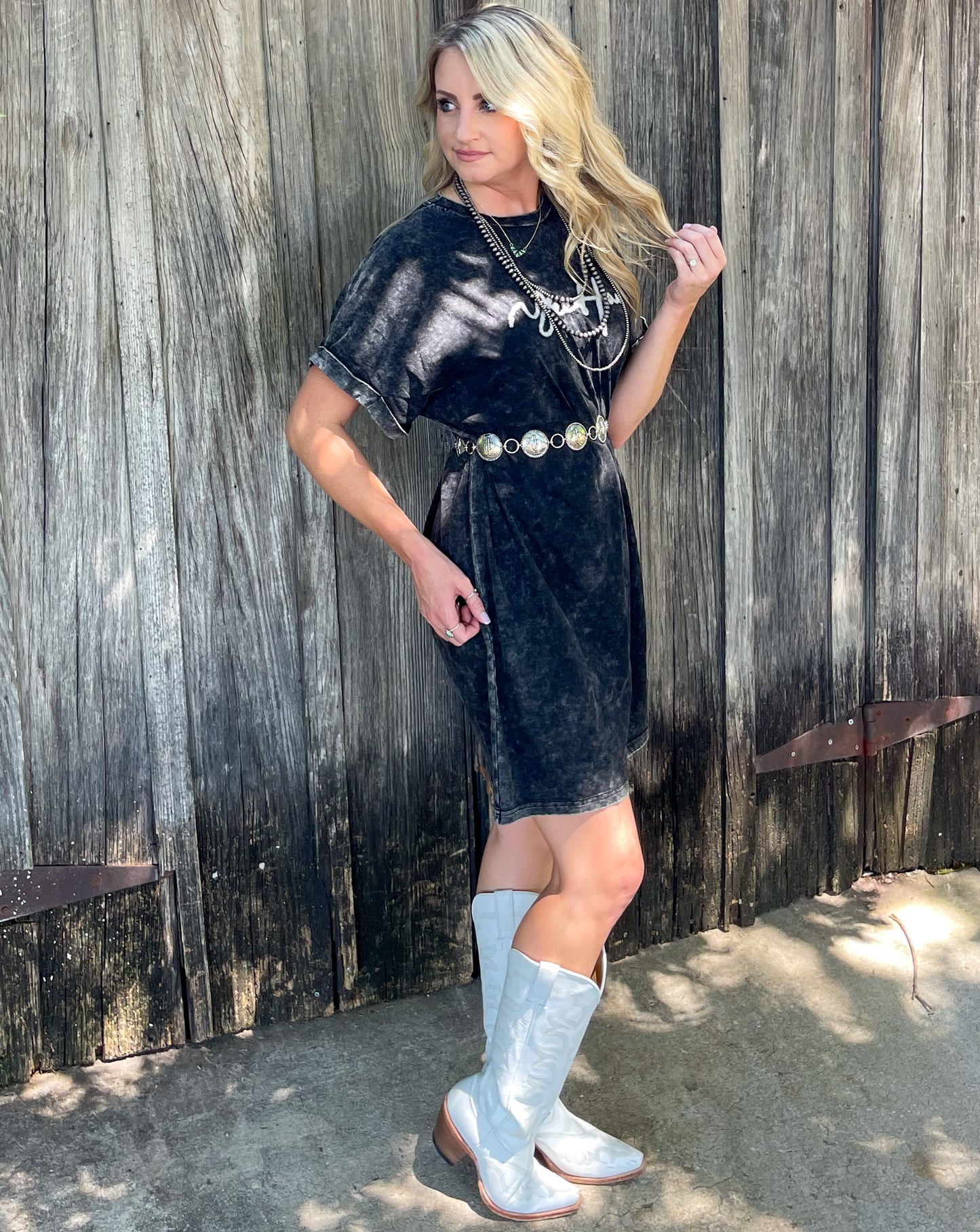 Yee-Haw T-Shirt Dress