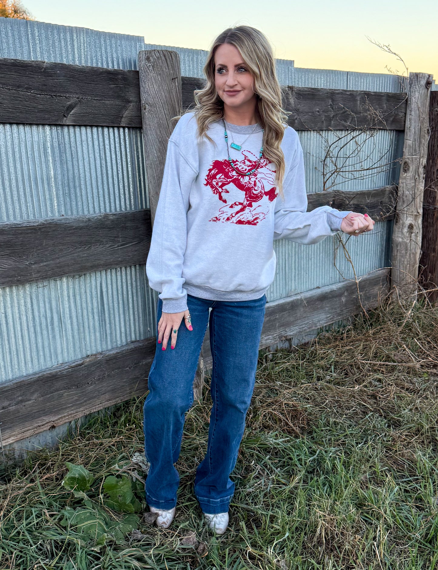 Inside-Out Buckaroo Sweatshirt