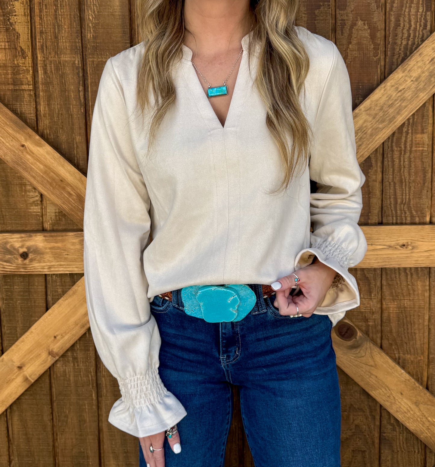 Snow Valley Blouse