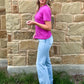Solid Choices Top *Pinky Pop