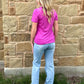 Solid Choices Top *Pinky Pop