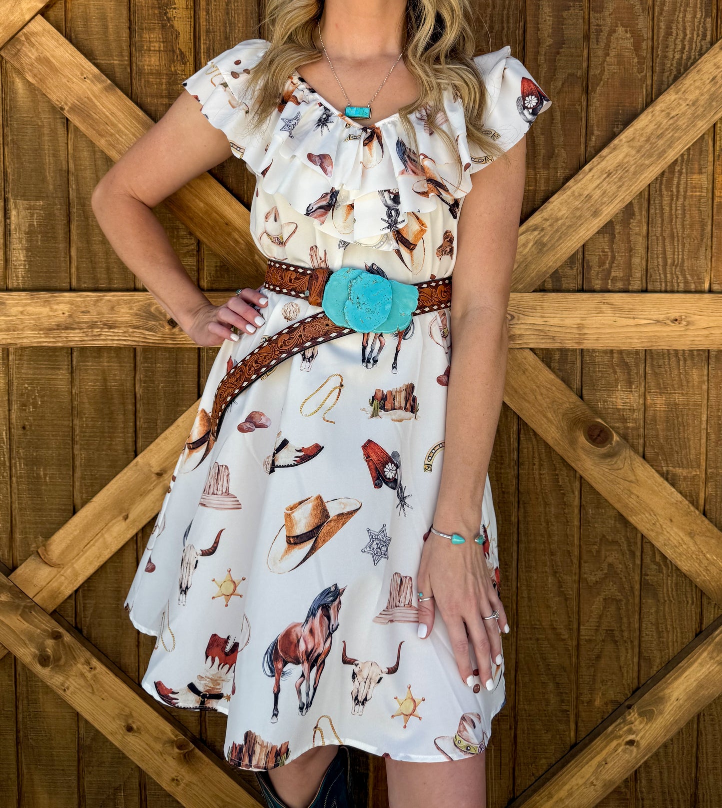 1923 Western Dress