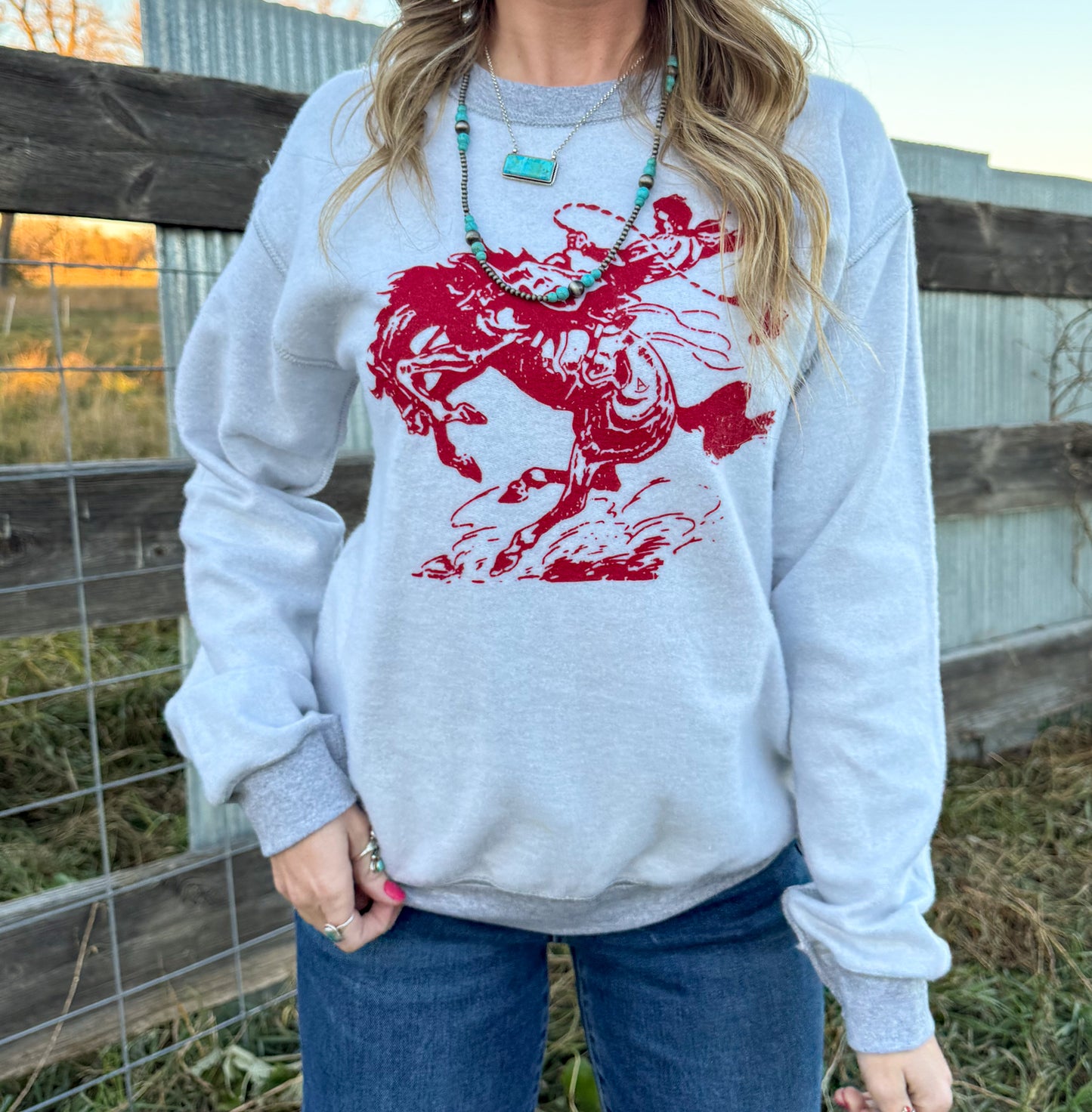 Inside-Out Buckaroo Sweatshirt