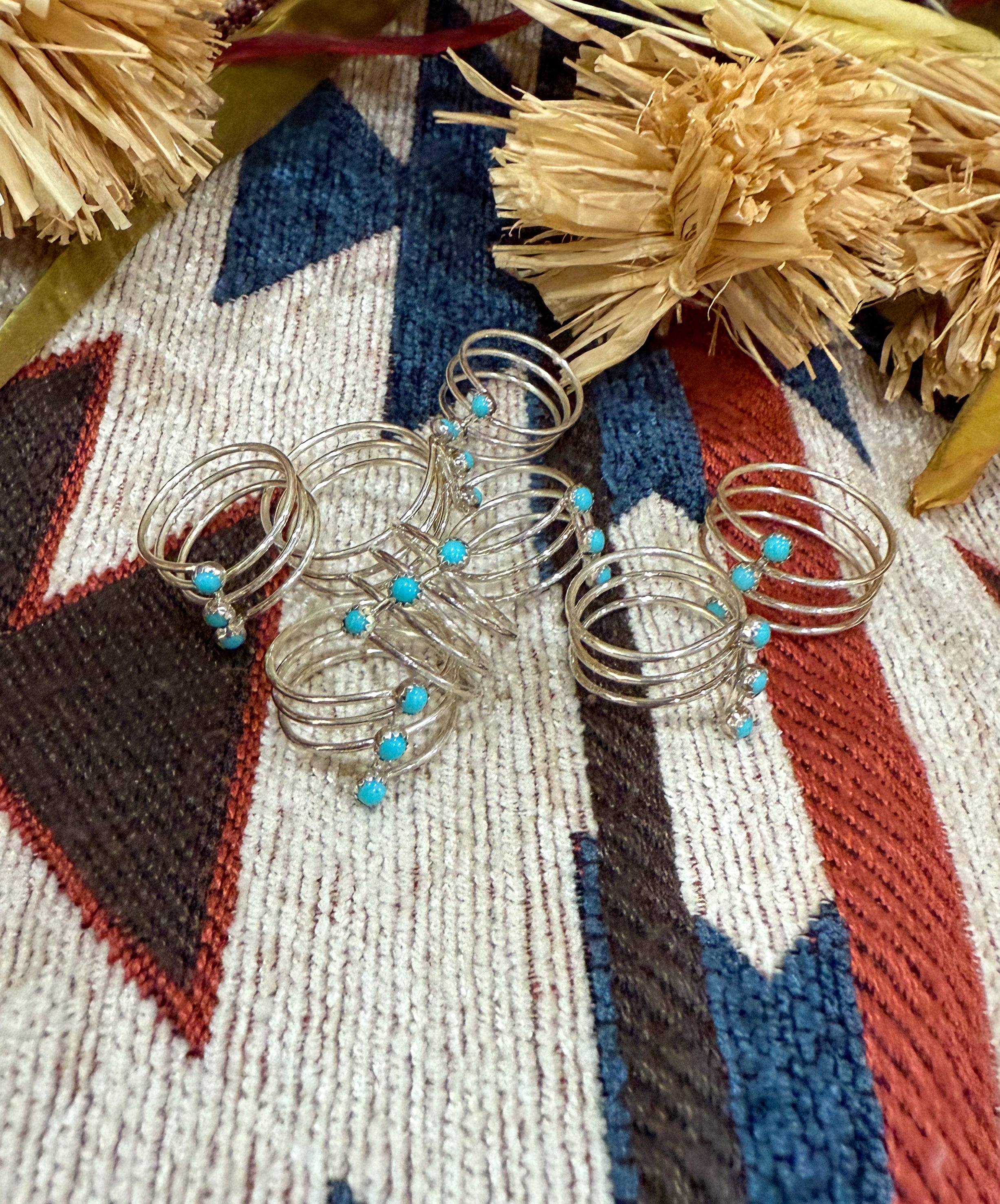 Turquoise Stacker Ring – The Rustic C Boutique