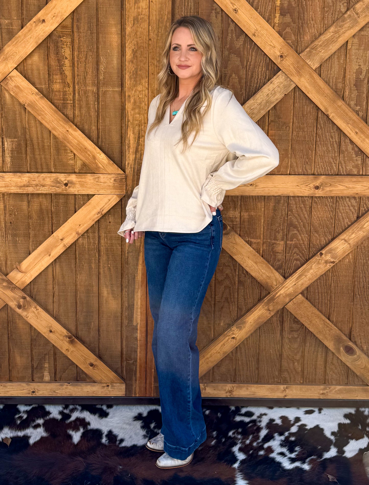 Snow Valley Blouse