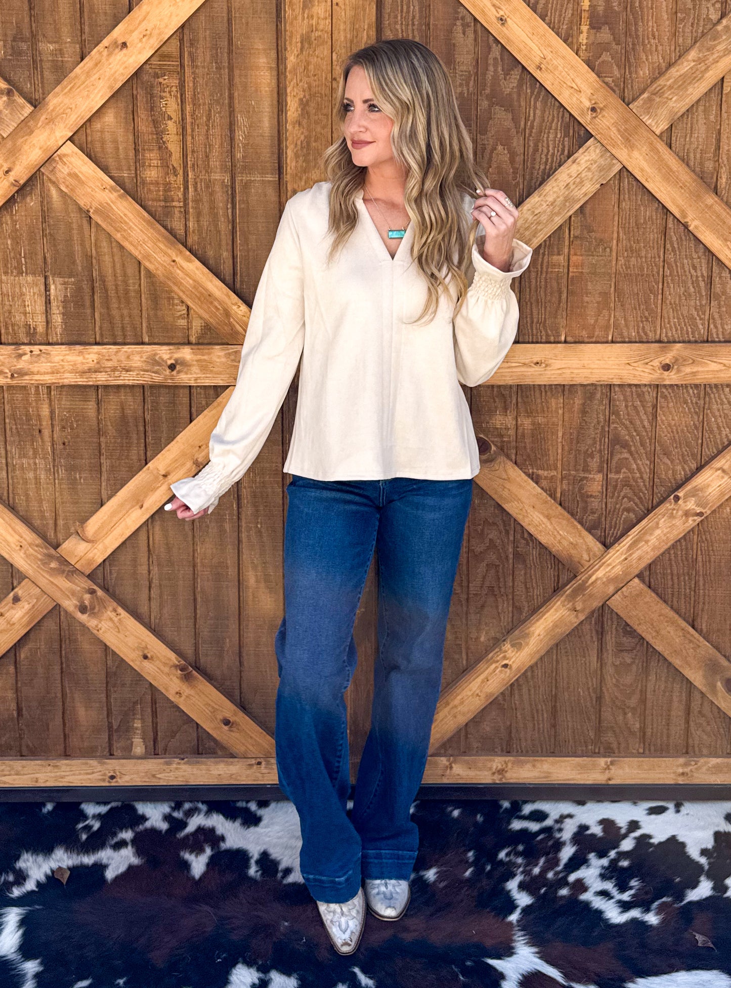Snow Valley Blouse