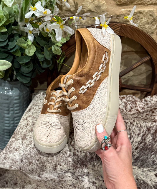 Danielle Leather Tennis Shoes