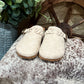 Iris Tooled Slip-Ons *Cream